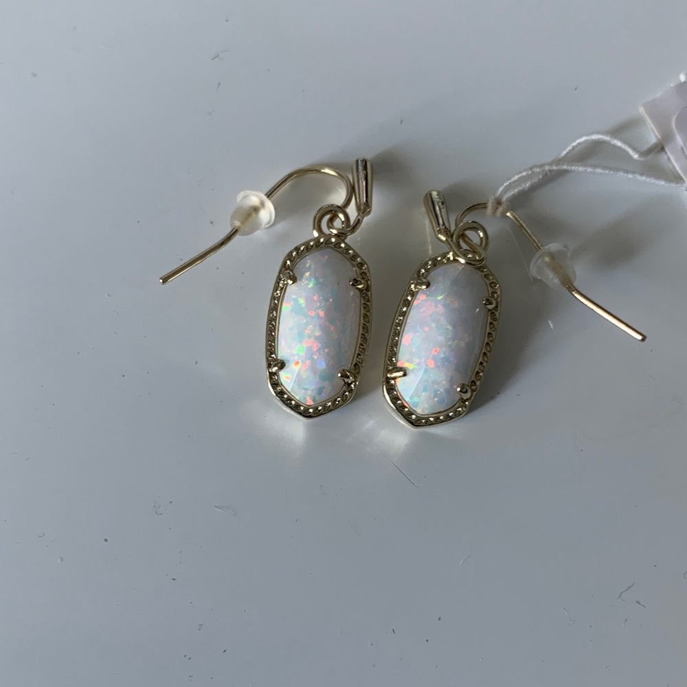 Kendra Scott Gold and Iridescent Earrings